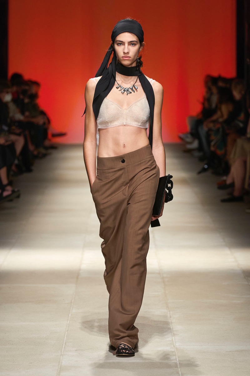 SBras as Tops: alvatore Ferragamo SS2022